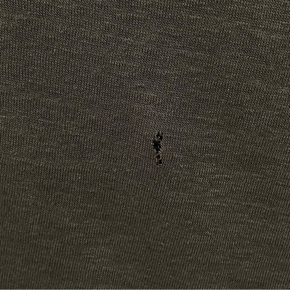 Free People Beach Always Dreamin Linen Blend Cap Sleeve Maxi Dress Army Green XS - Picture 13 of 16